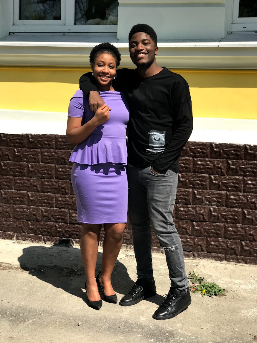 Chisom and Enoch together in 2018